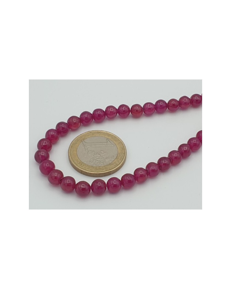 Rubin Kette 4-6mm