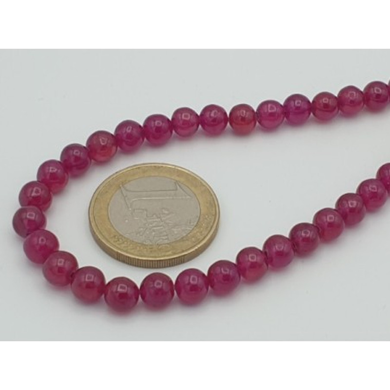 Rubin Kette 4-6mm