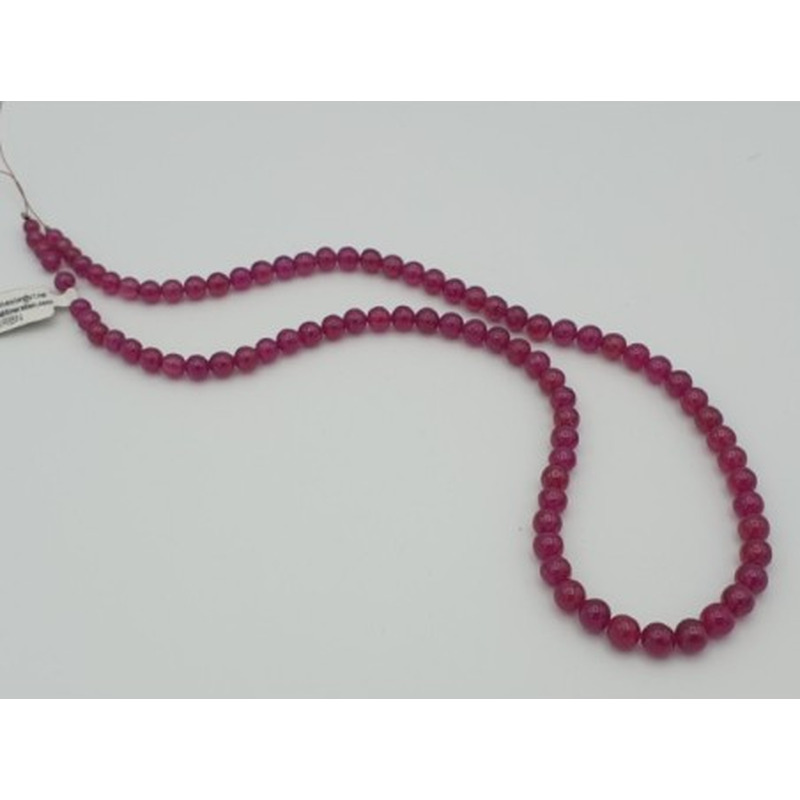 Rubin Kette 4-6mm