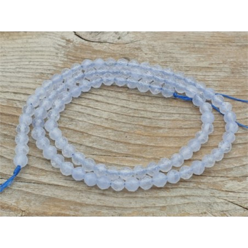 Chalcedonkette facettiert 4mm
