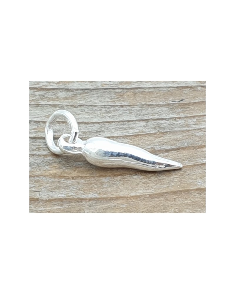 Charm Chili 17mm, 925 Silber