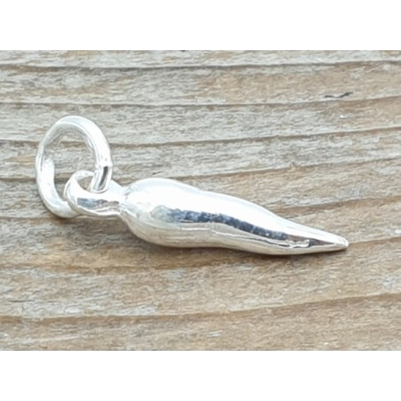 Charm Chili 17mm, 925 Silber