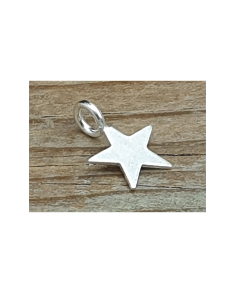 Charm Stern 11mm, 925 Silber
