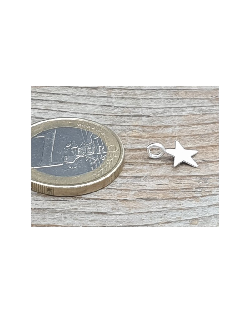 Charm Stern 11mm, 925 Silber
