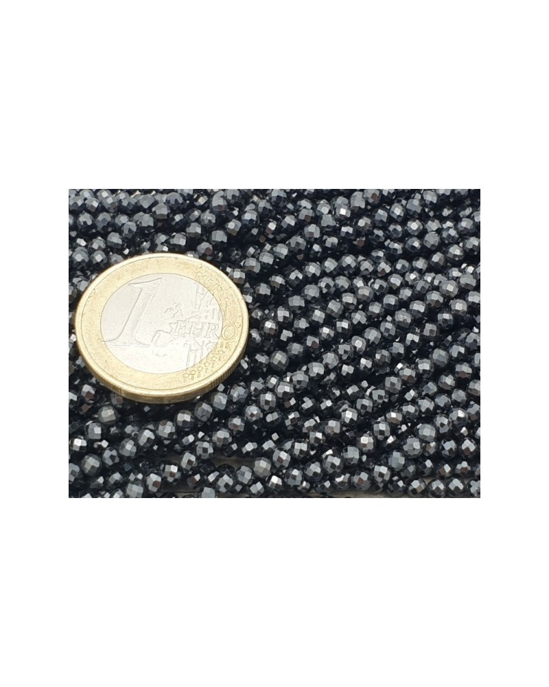 Zirkonkette-stark funkelnd-facettiert 3mm