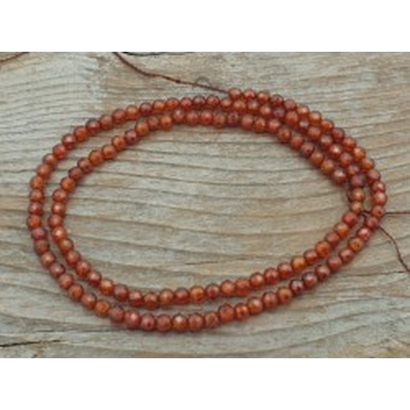 Zirkonkette-stark funkelnd-facettiert 3mm 2