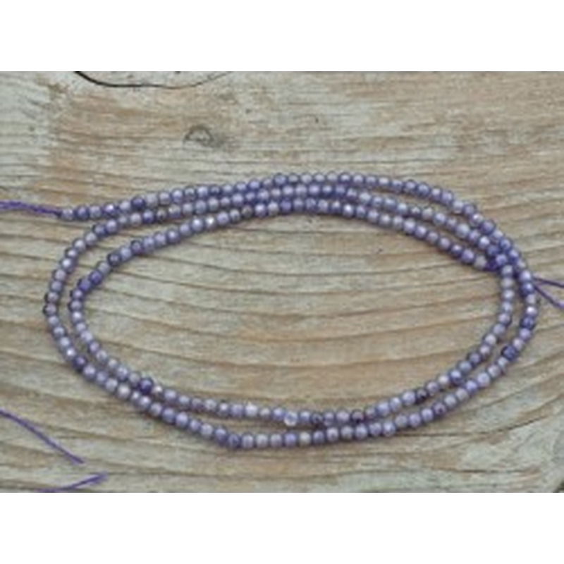 Zirkonkette-stark funkelnd-facettiert 2mm 2
