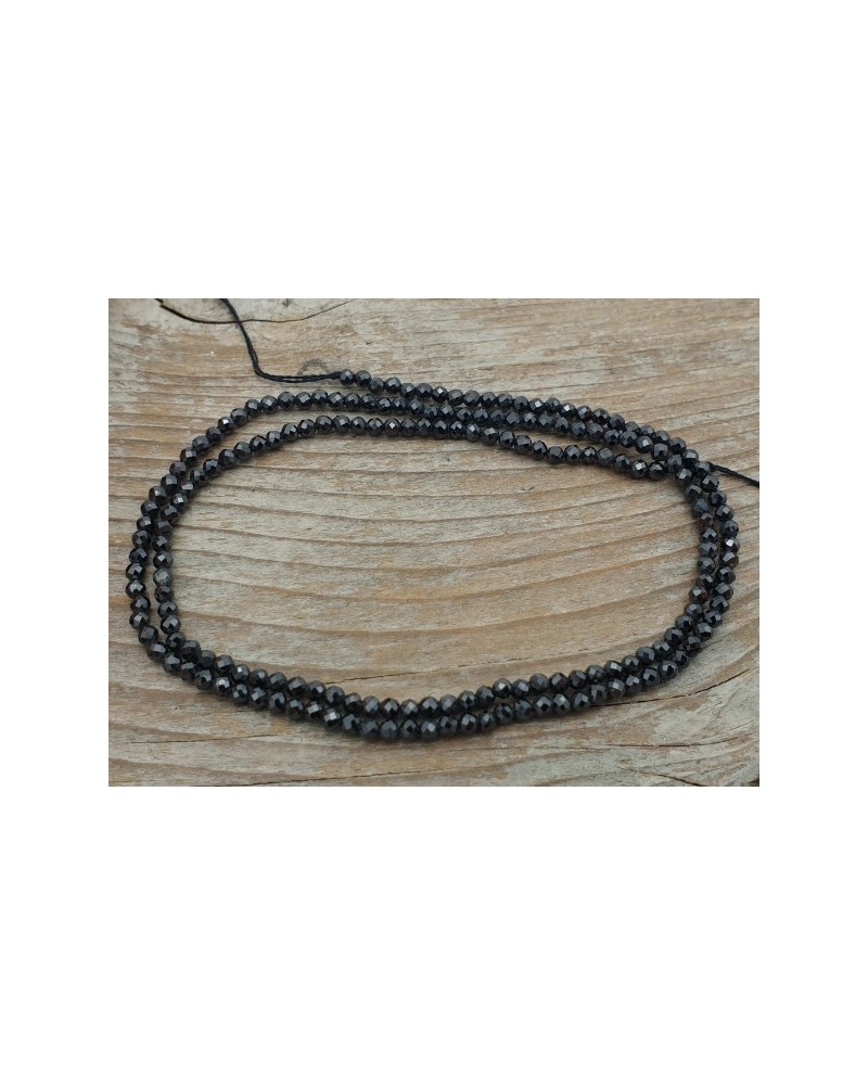 Zirkonkette-stark funkelnd-facettiert 2mm