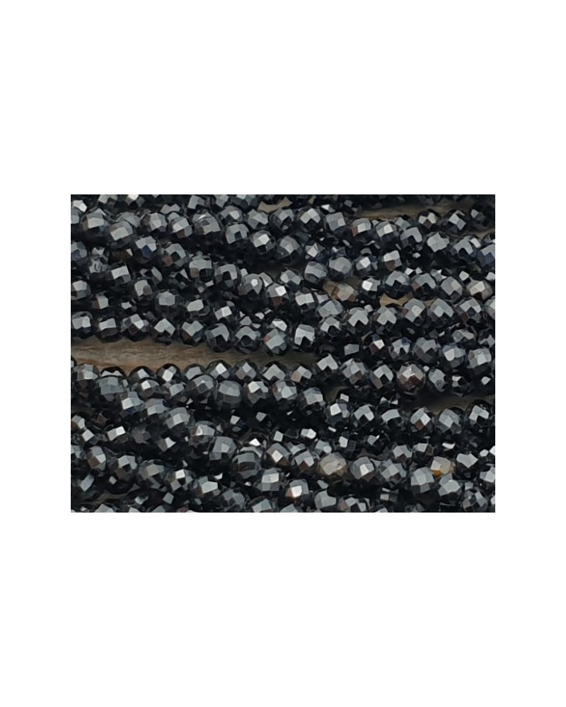 Zirkonkette-stark funkelnd-facettiert 2mm
