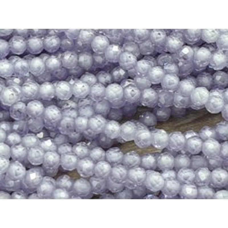 Zirkonkette-stark funkelnd-facettiert 2mm