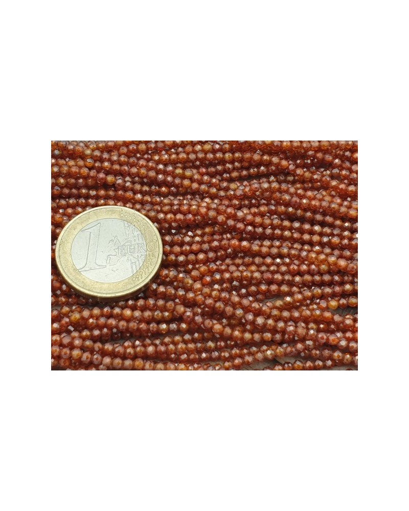 Zirkonkette-stark funkelnd-facettiert 2mm