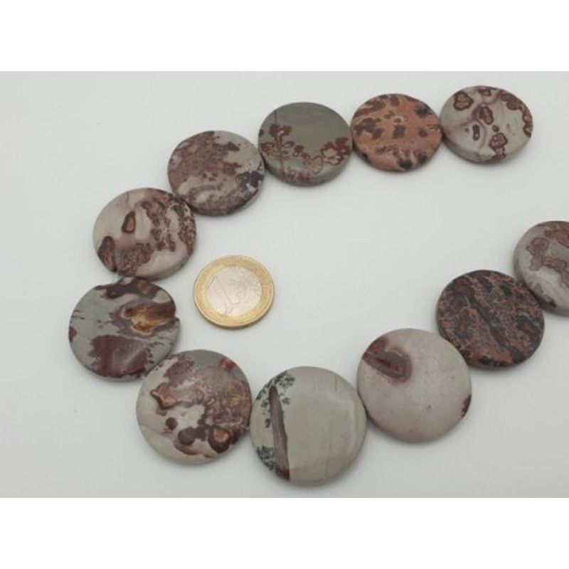 Porzellanitkette 30mm (Blumenstein)