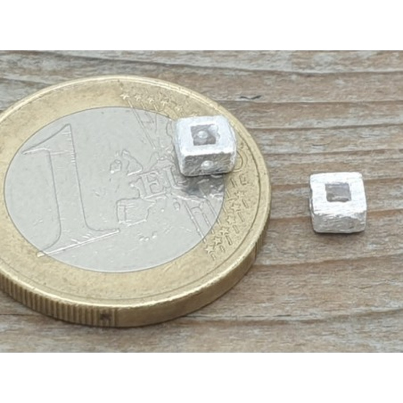Zwischenteil 4x4x2.5mm, 925 Silber