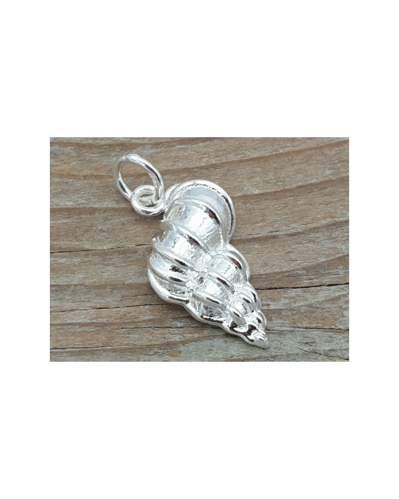 Charm Schnecke 25mm, 925 Silber