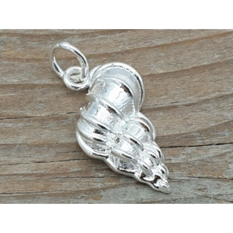 Charm Schnecke 25mm, 925 Silber