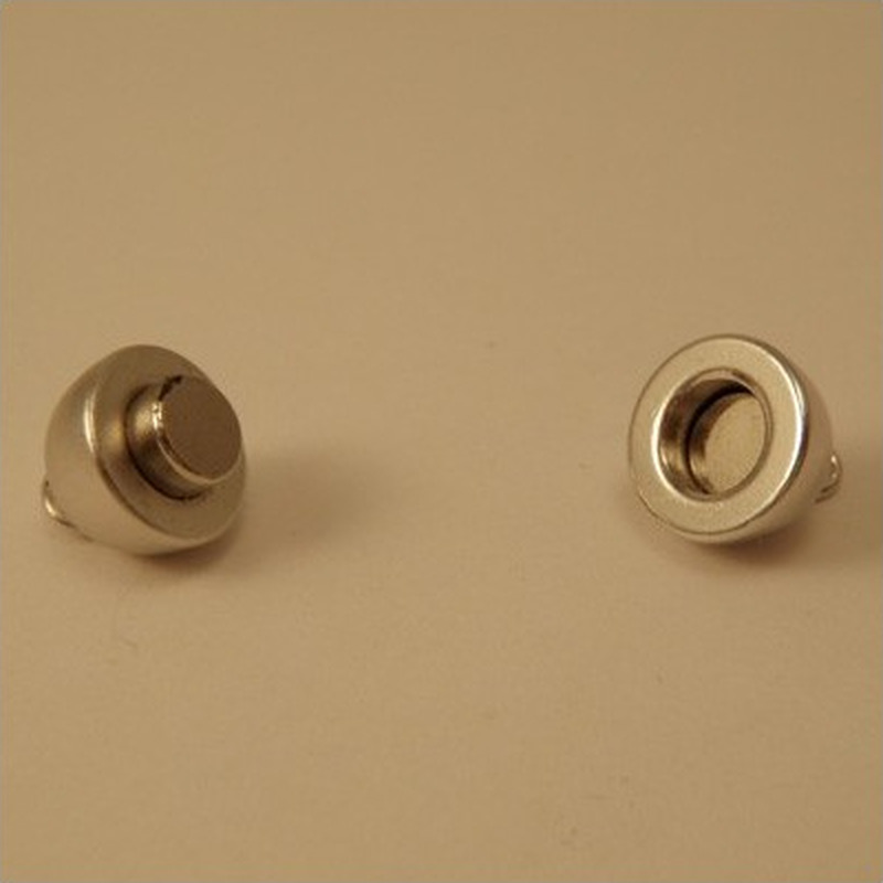 Magnetschliesse 9*15.5mm rhodiniert