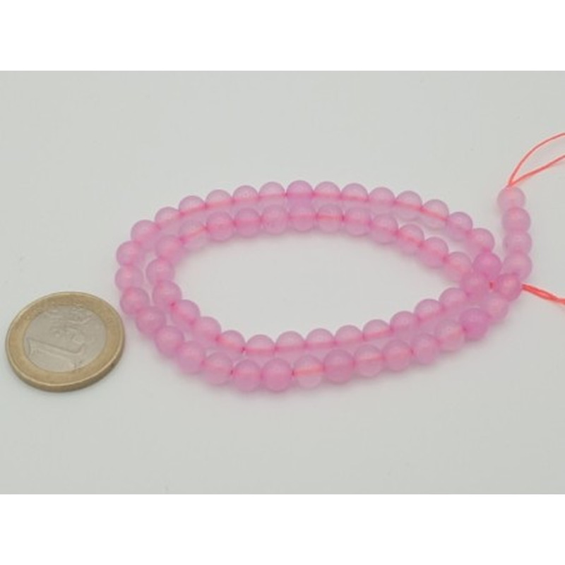 Achatkette pink 6mm