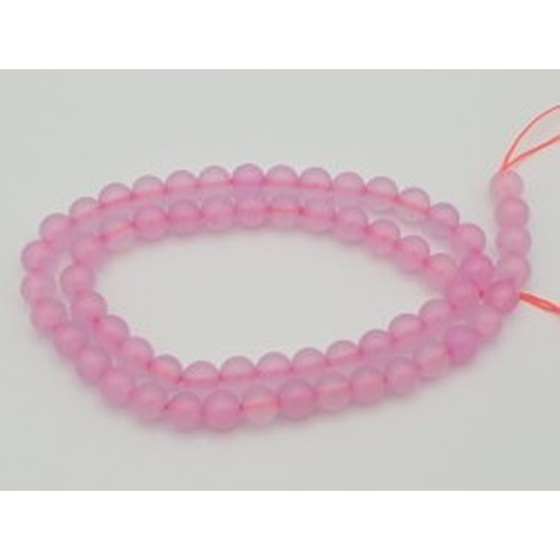 Achatkette pink 6mm 2