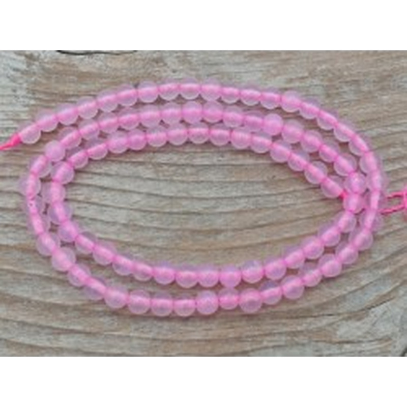 Achatkette pink 4mm 2