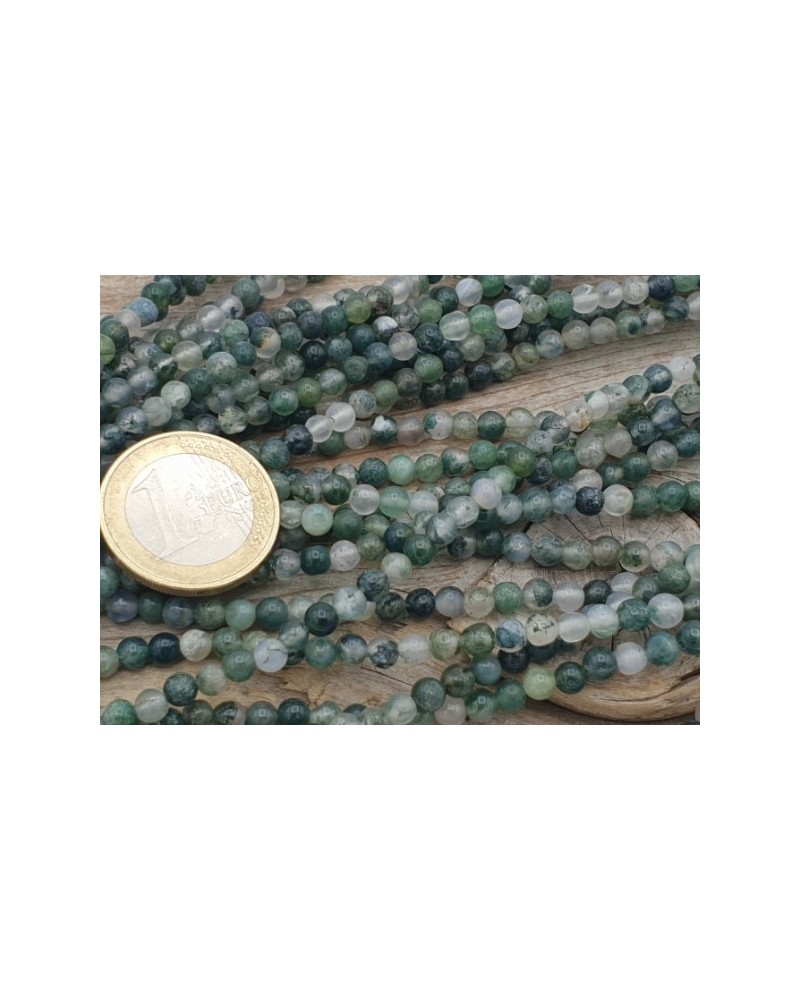 Moosachatkette 4mm