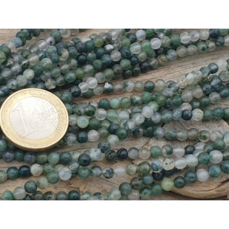 Moosachatkette 4mm