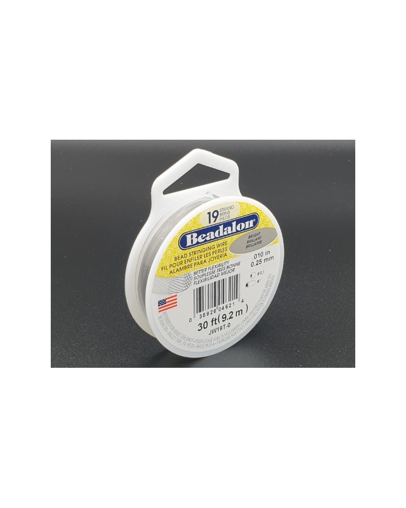 Jewelry Wire 0.25mm/9.2m/19str Beadalon