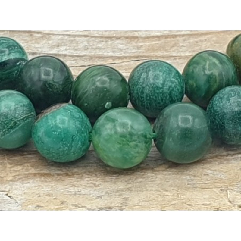 Prasemkette (Lauchquarz) 8mm