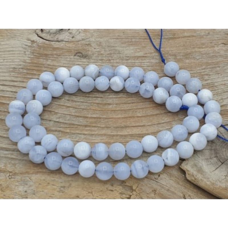 Chalcedonkette 6mm