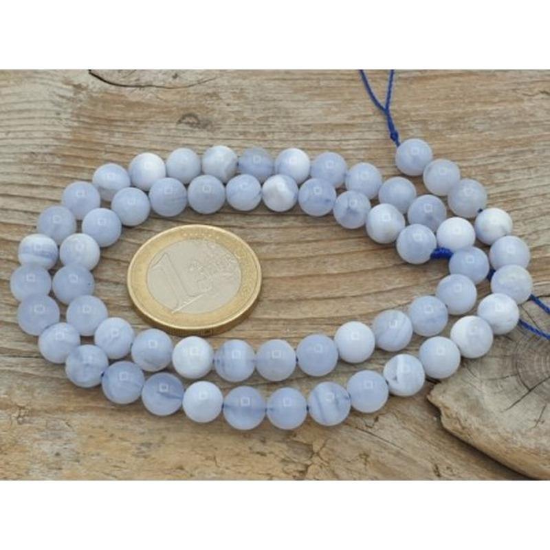 Chalcedonkette 6mm