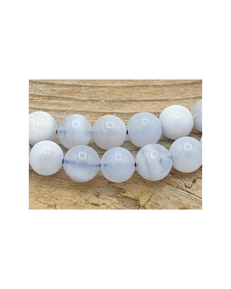 Chalcedonkette 6mm