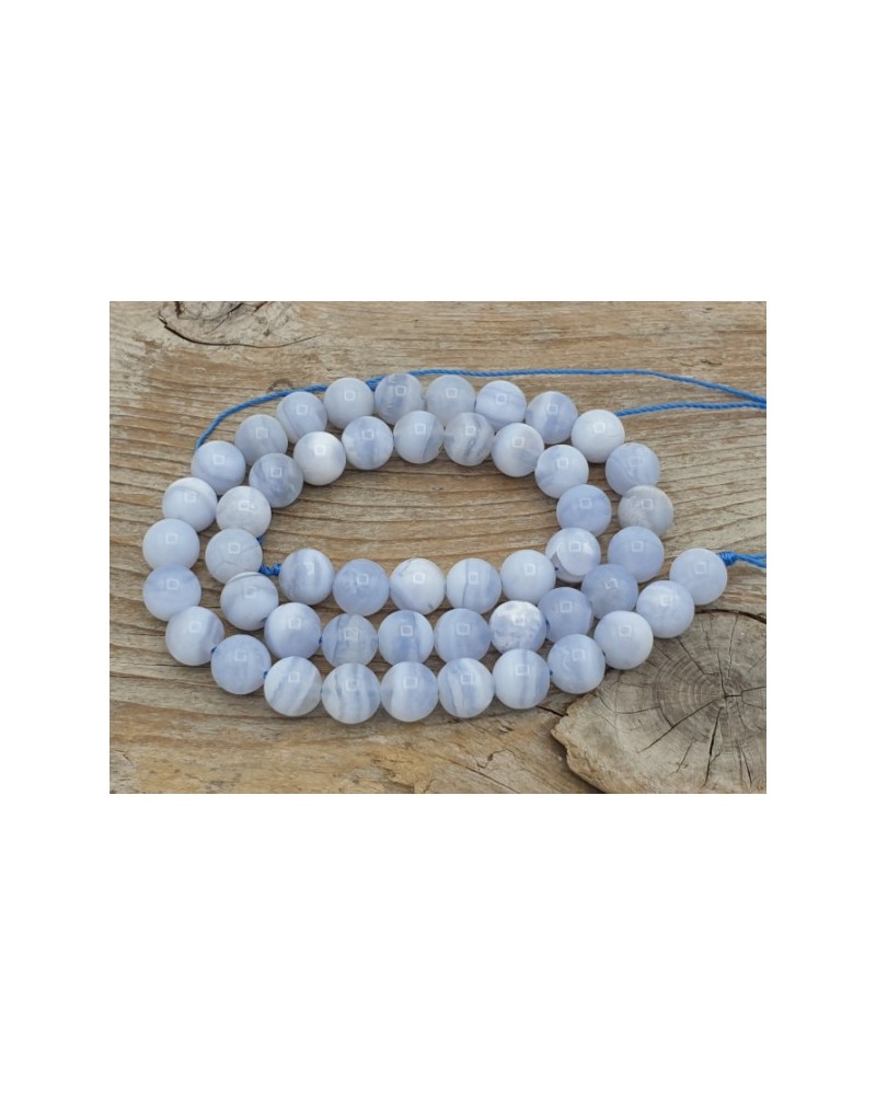 Chalcedonkette 8mm