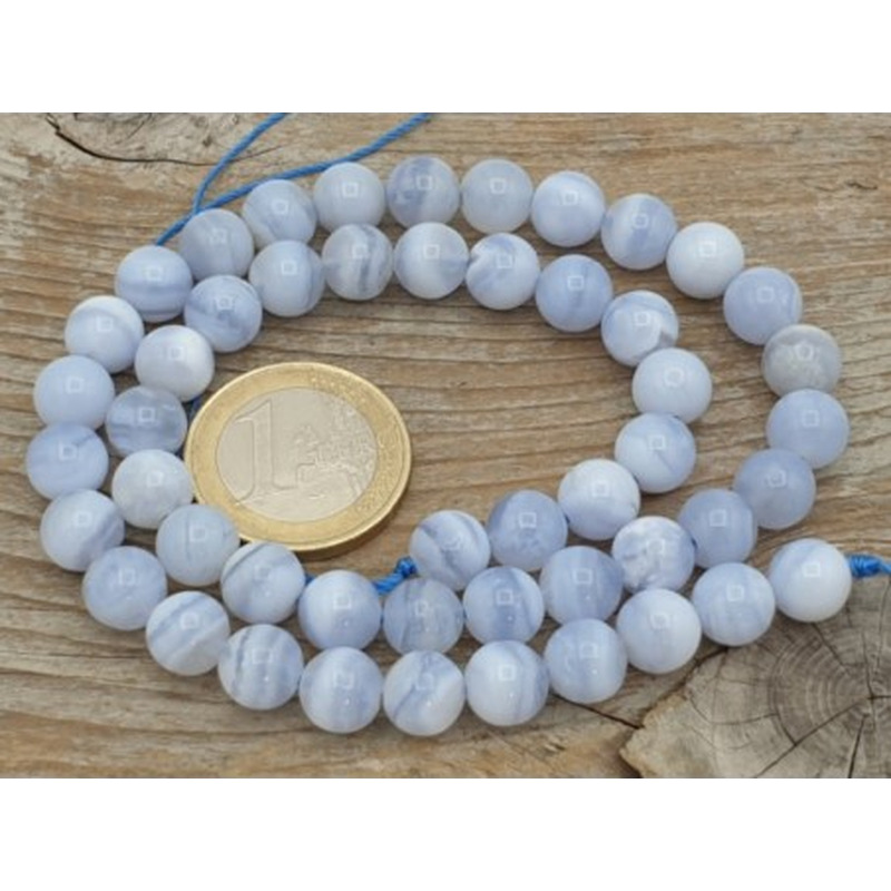 Chalcedonkette 8mm
