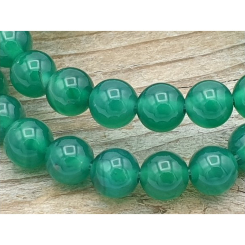 Achatkette grün 6mm