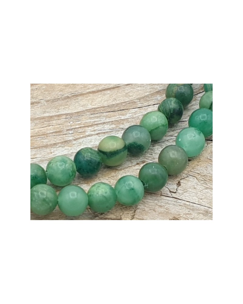 Prasemkette (Lauchquarz) 4mm