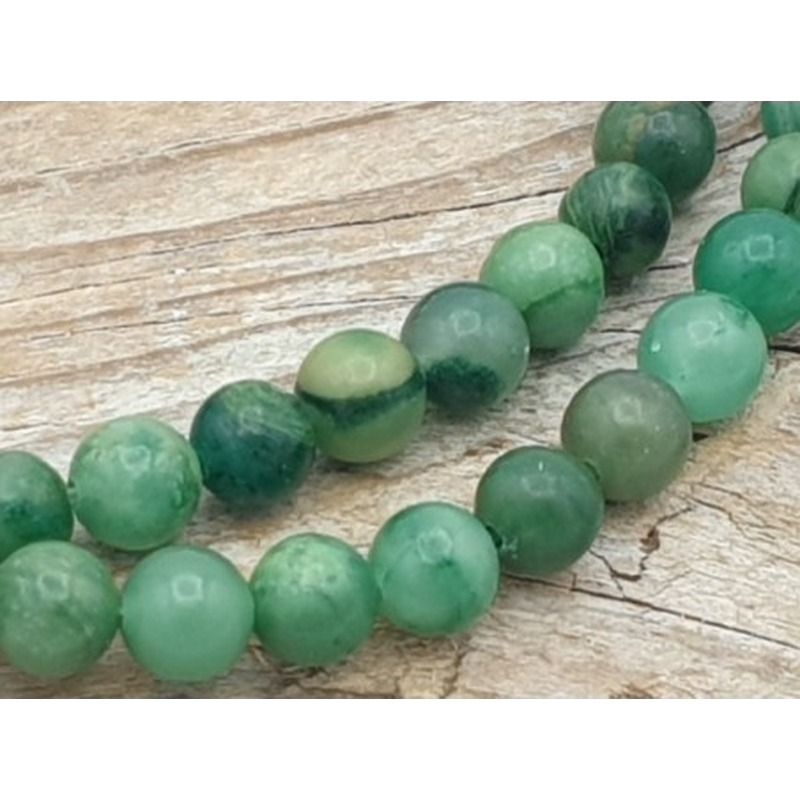 Prasemkette (Lauchquarz) 4mm
