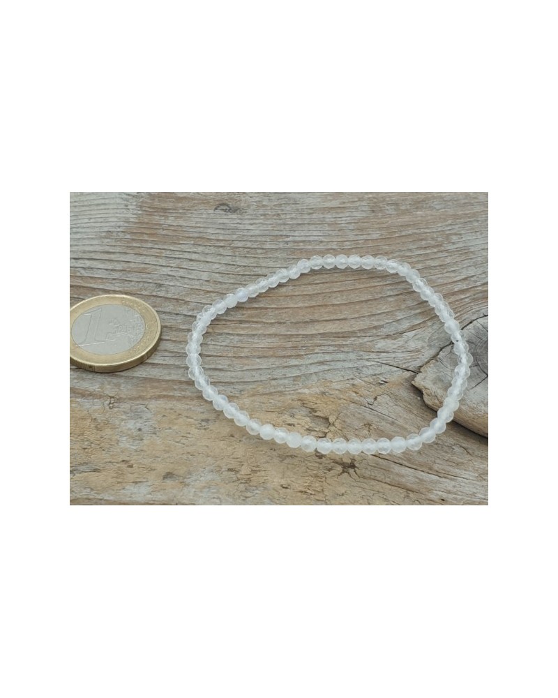Mondstein 3mm Armband facettiert