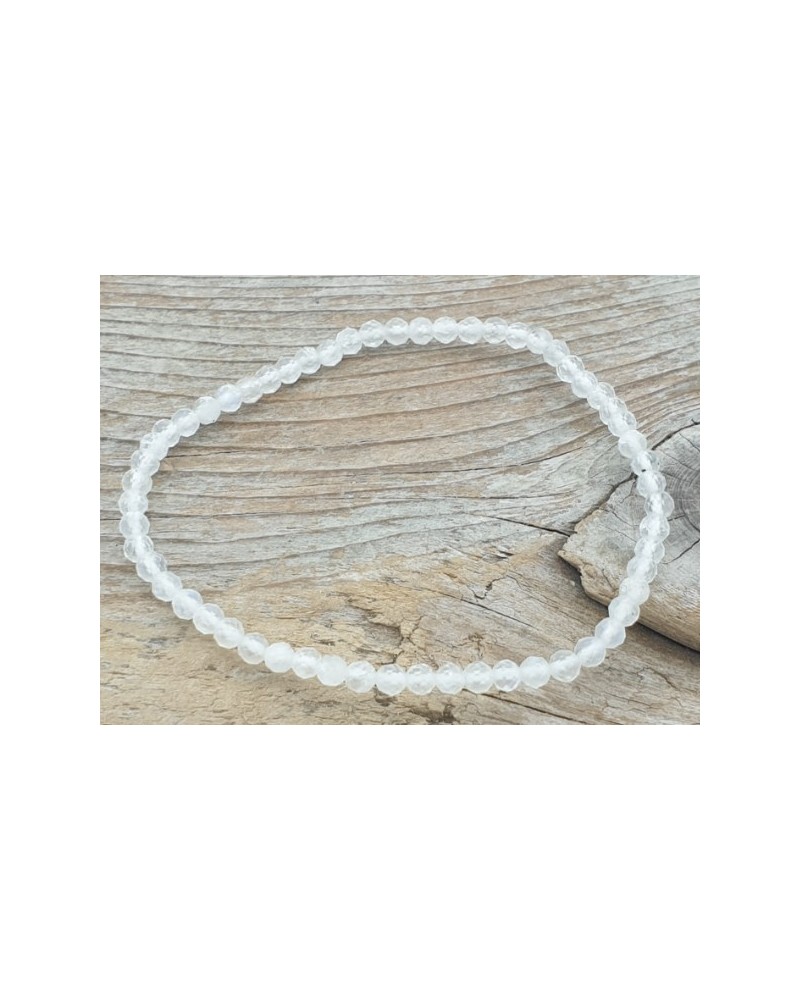 Mondstein 3mm Armband facettiert