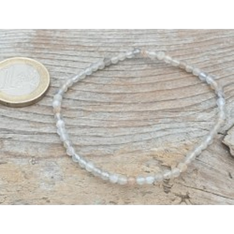 Mondstein 3mm Armband facettiert 2