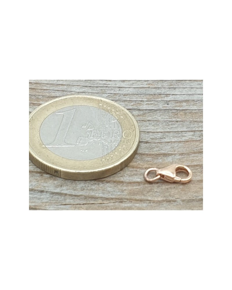 Schliesse 8mm Silber Rosegold