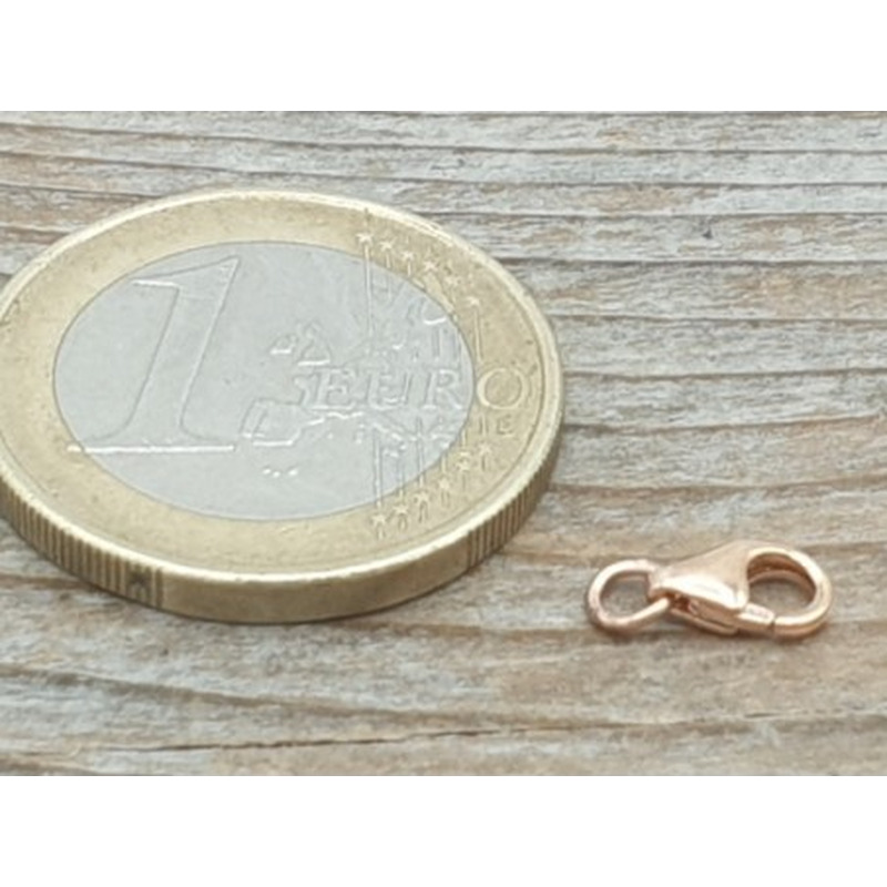 Schliesse 8mm Silber Rosegold