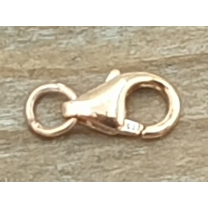Schliesse 8mm Silber Rosegold