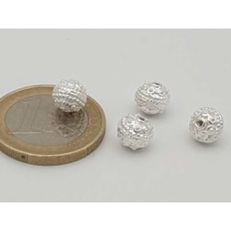 Zwischenteil, Kugel 7mm, 925 Silber 2