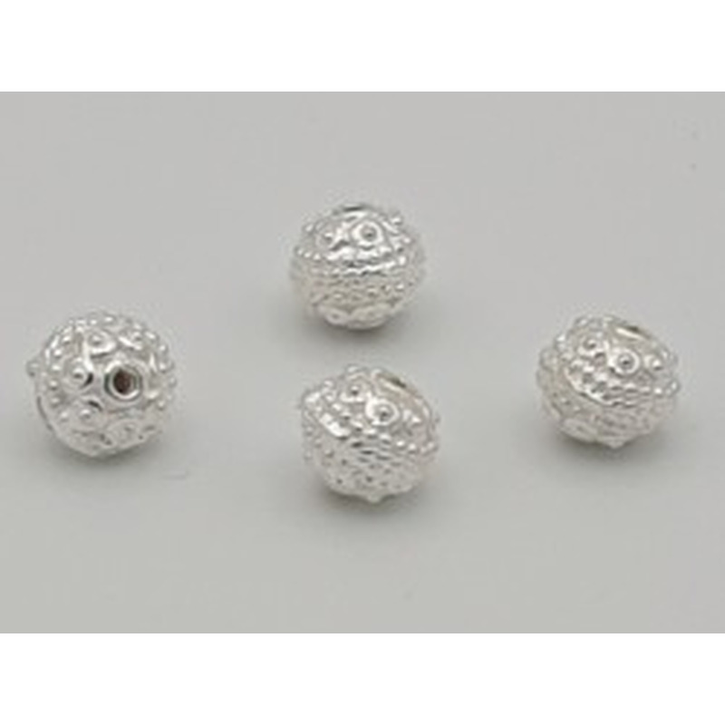 Zwischenteil, Kugel 7mm, 925 Silber