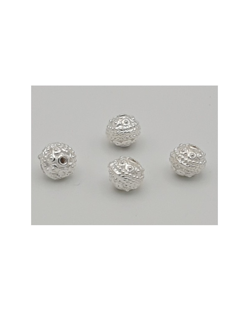 Zwischenteil, Kugel 7mm, 925 Silber