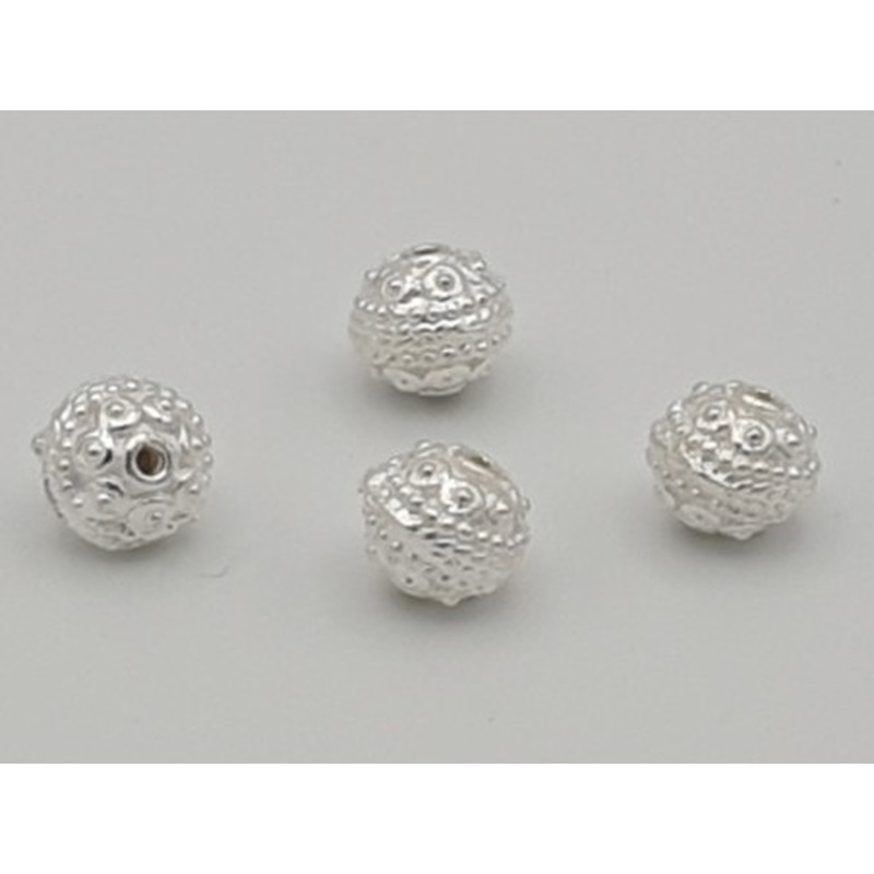Zwischenteil, Kugel 7mm, 925 Silber