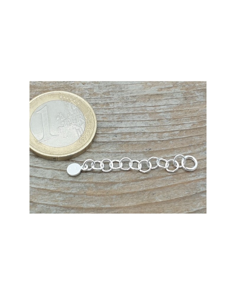 Verlängerungs Ketterl 4cm, 925 Silber
