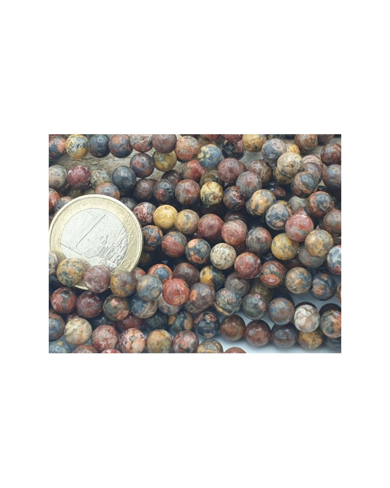 Leopardenjaspiskette 6mm