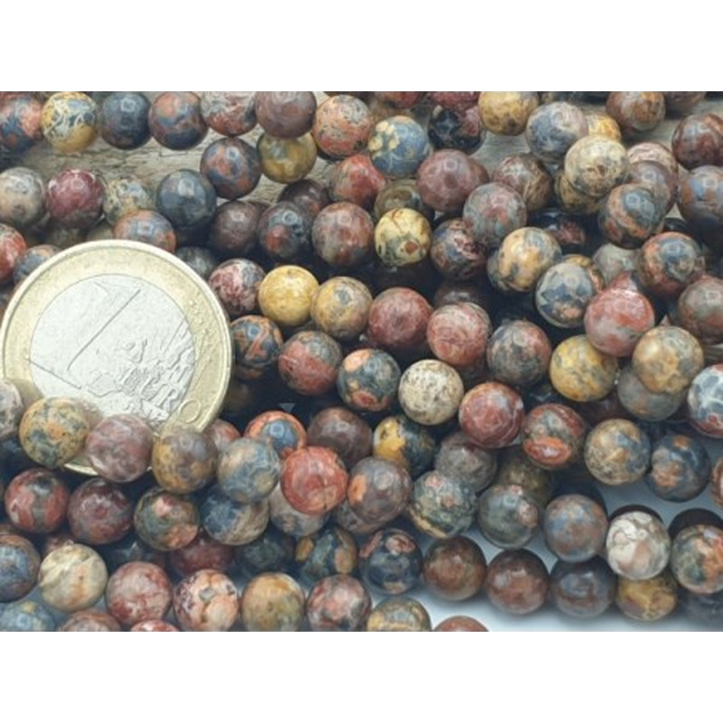 Leopardenjaspiskette 6mm