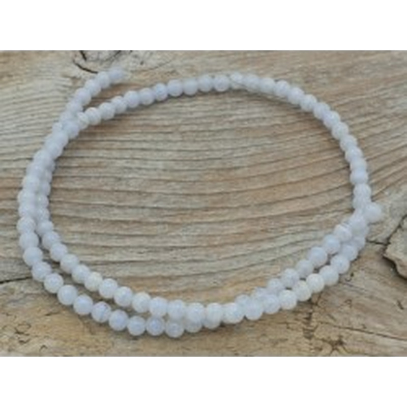 Chalcedonkette 4mm 2