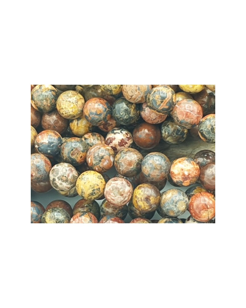 Leopardenjaspiskette 6mm